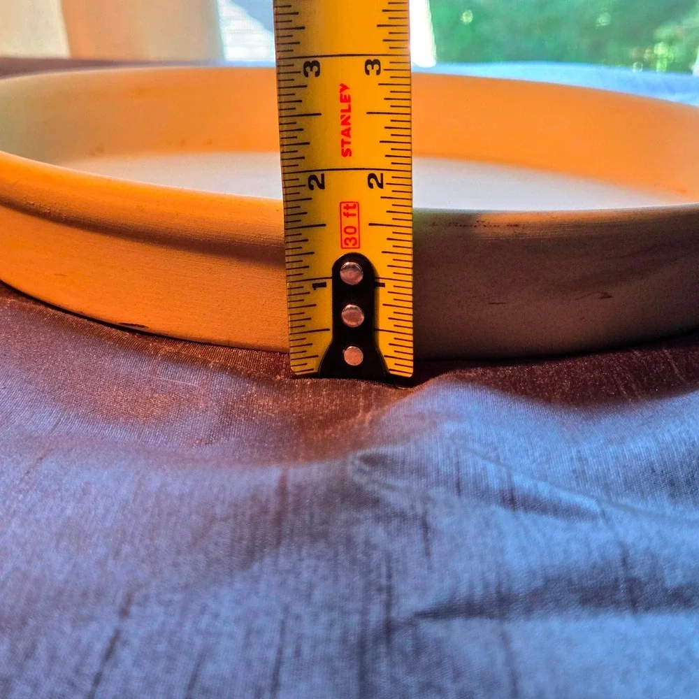 Vintage Pampered Chef Family Heritage Stoneware Deep Dish Pie Plate 11